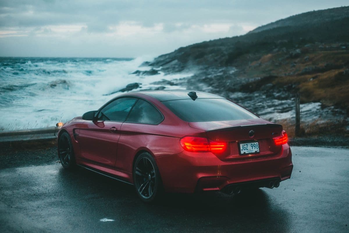 BMW M4 coastline